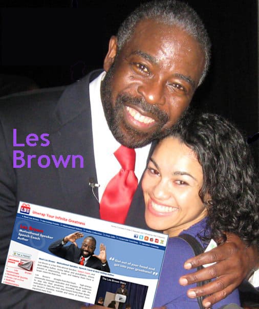 Les Brown - The World's Top Motivational Speaker and Speaker Trainer