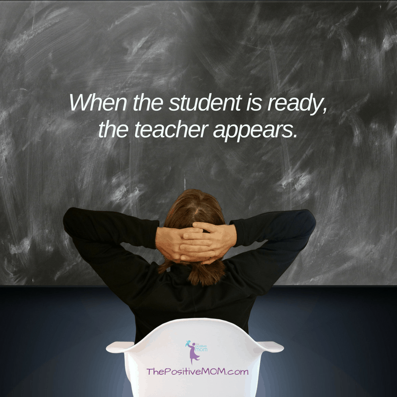 When the student is ready, the teacher appears