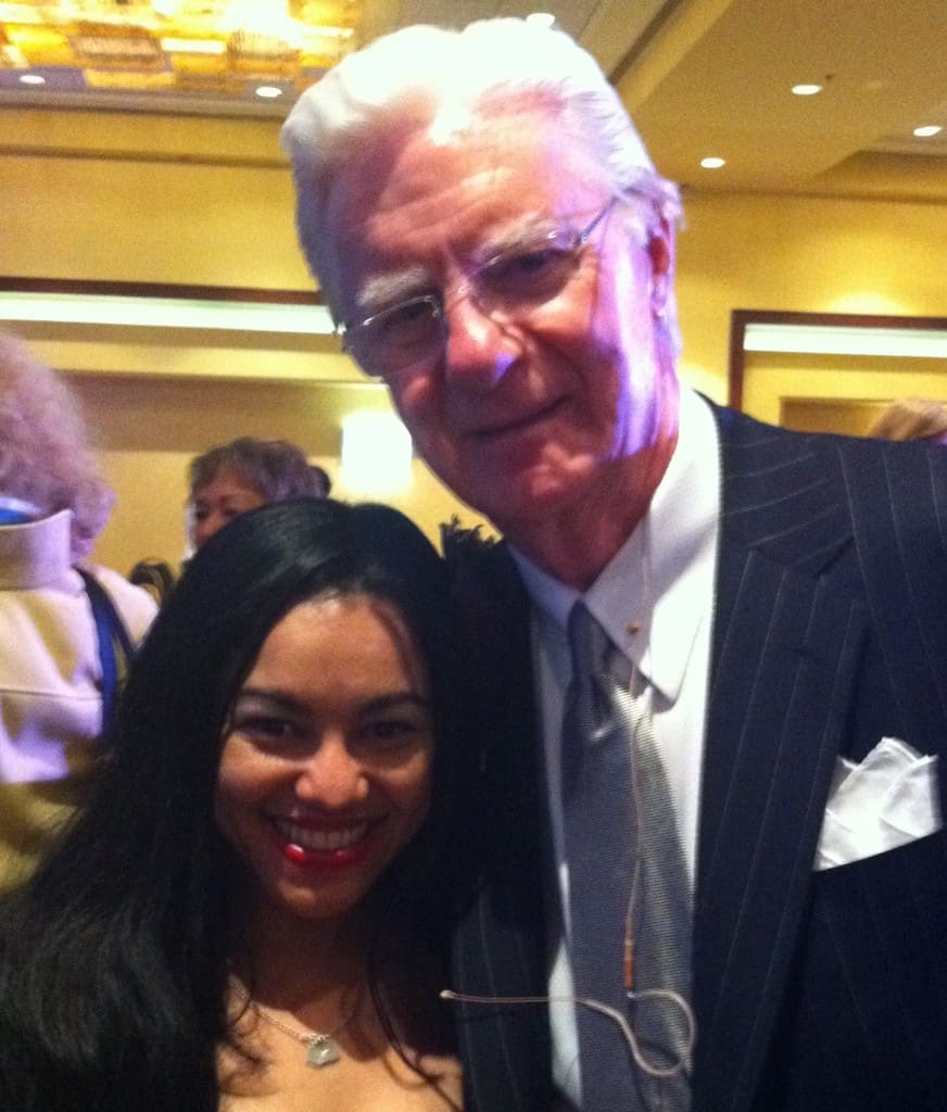 Elayna Fernandez and Bob Proctor - Momtivation the positive mom blog