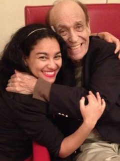 Elayna Fernandez and mentor Jay Conrad Levinson (Father of Guerrilla Marketing)