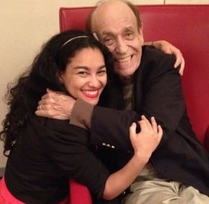 Elayna Fernandez and mentor Jay Conrad Levinson (Father of Guerrilla Marketing)