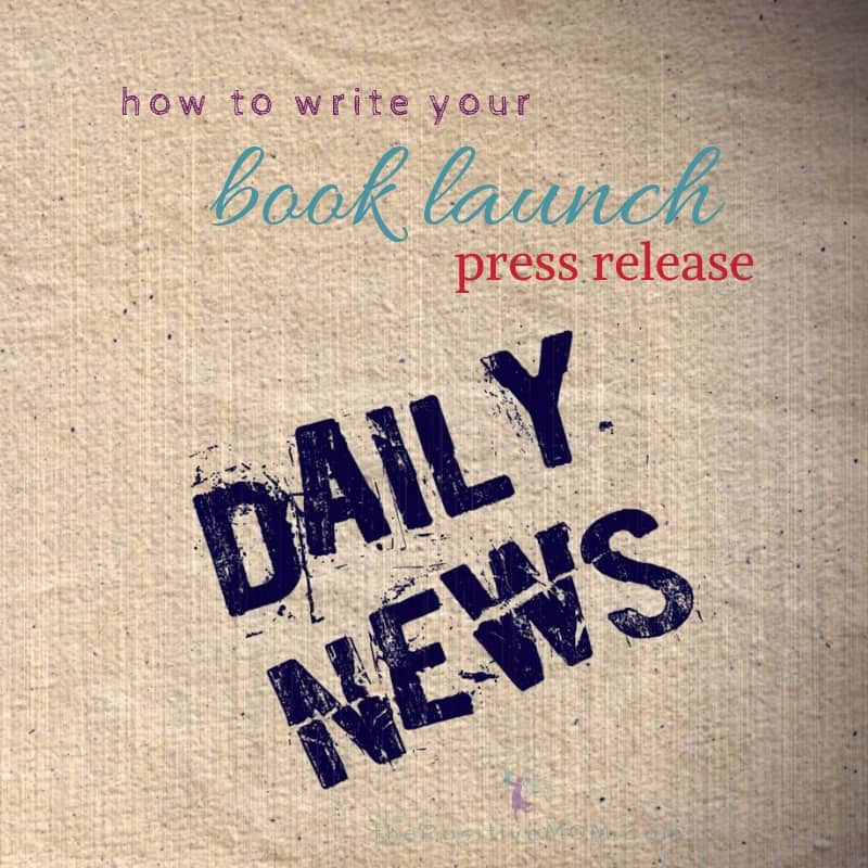 book launch press release