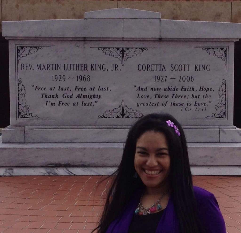 Martin Luther King, Jr grave in Atlanta GA