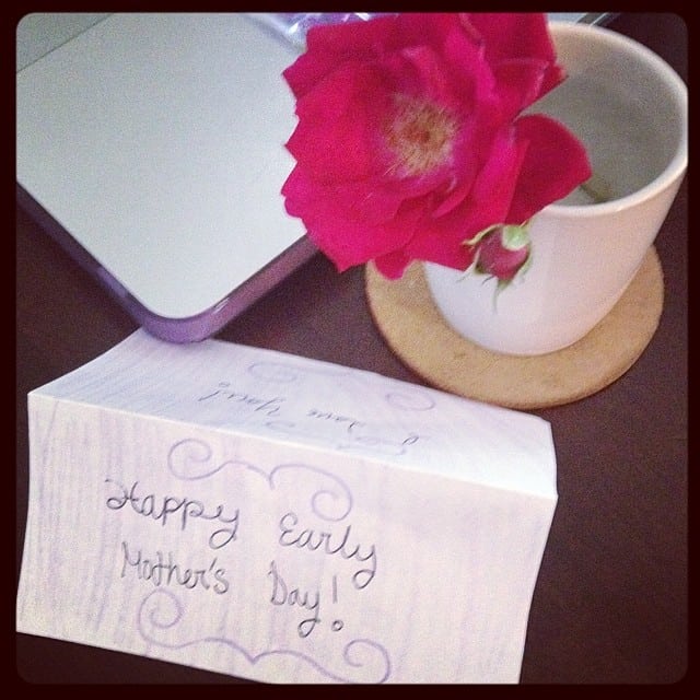 Happy Mother's Day Rose and a Life Lesson ~ Elayna Fernandez The Positive MOM