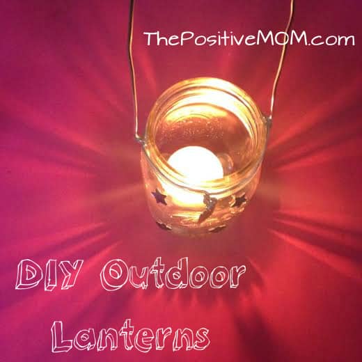 Elayna Fernandez ~ The Positive MOM on Good Morning Texas / WFAA teaching moms how to make fun lanterns with the kids 