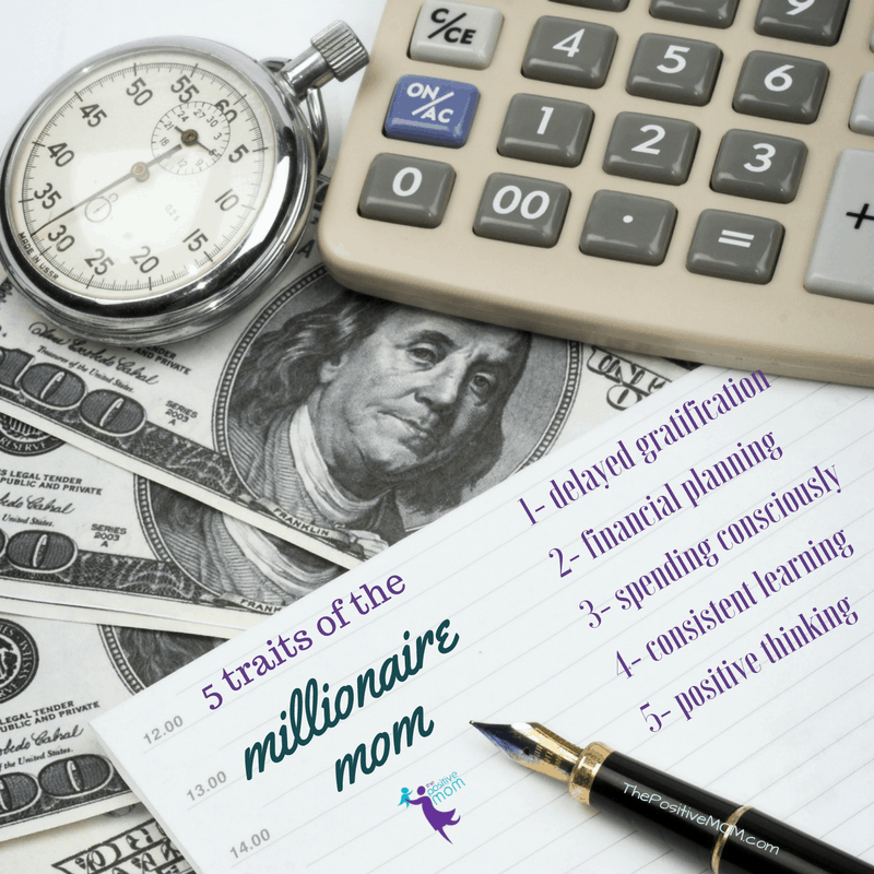 Traits of the millionaire mom