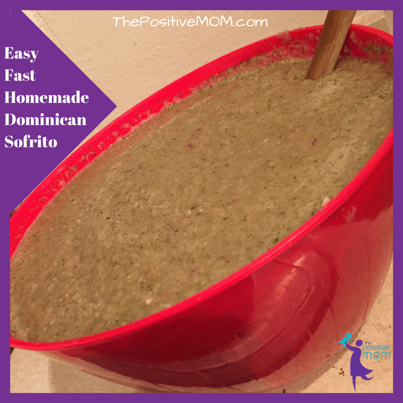 easy fast homemade dominican sofrito for your healthy and vegan recipes