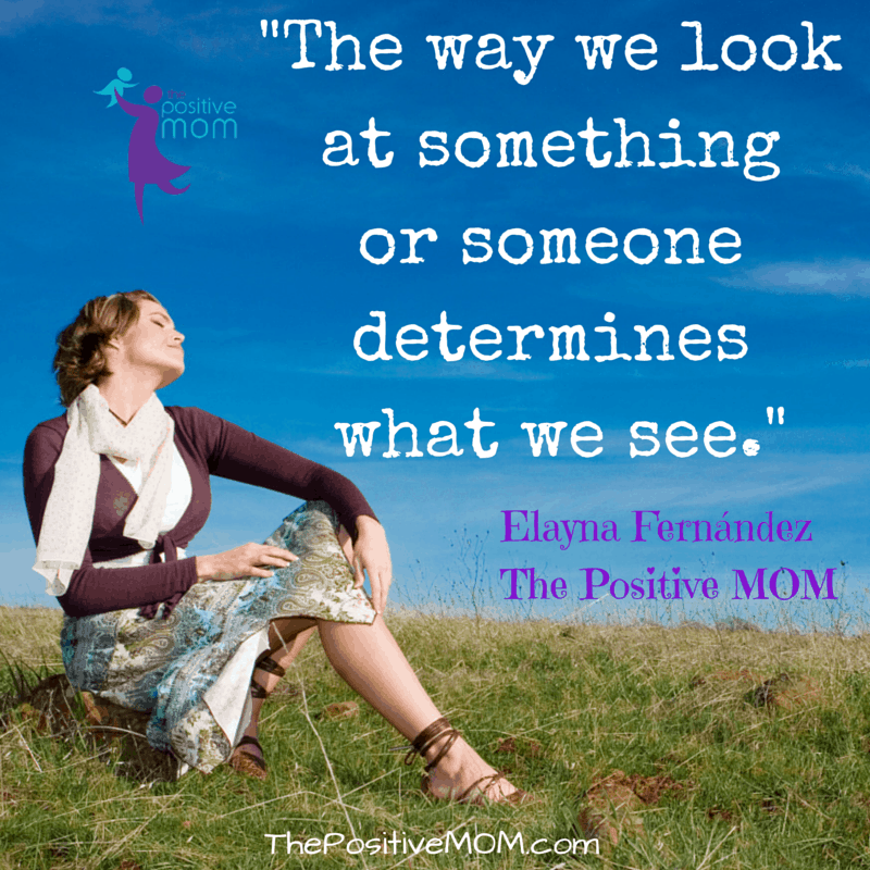 The way we look at something or someone