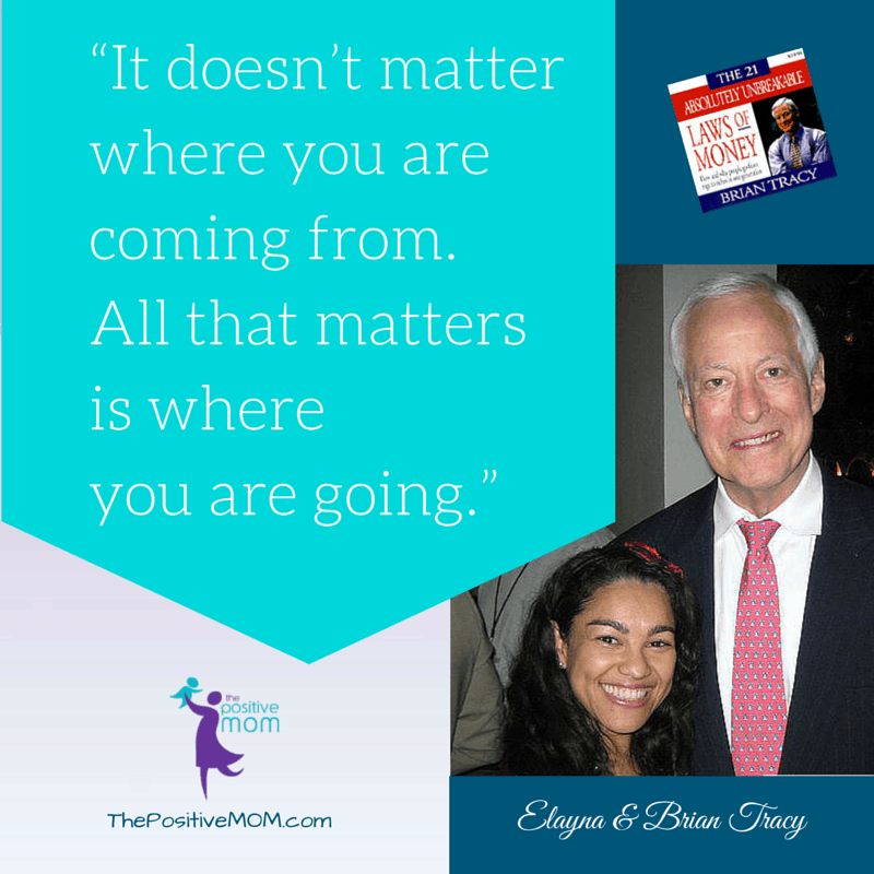 It doesn't matter where you are coming from, it matters where you are going - Brian Tracy quote