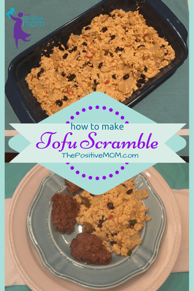 how to make vegan tofu scramble for breakfast (dairy free egg substitute)