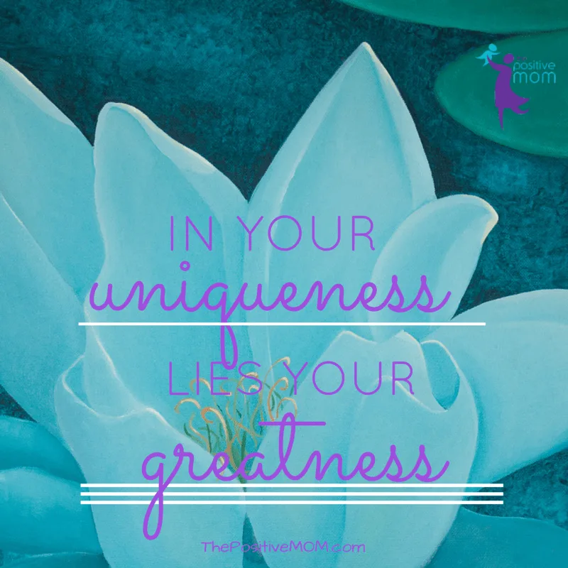 in your uniqueness lies your greatness