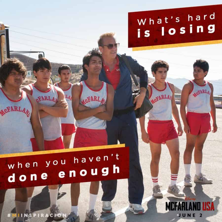 what's hard is losing when you haven't done enough - coach Jim White, McFarland USA High School