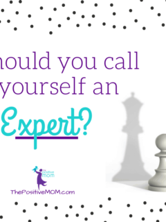 Should you call yourself an expert?