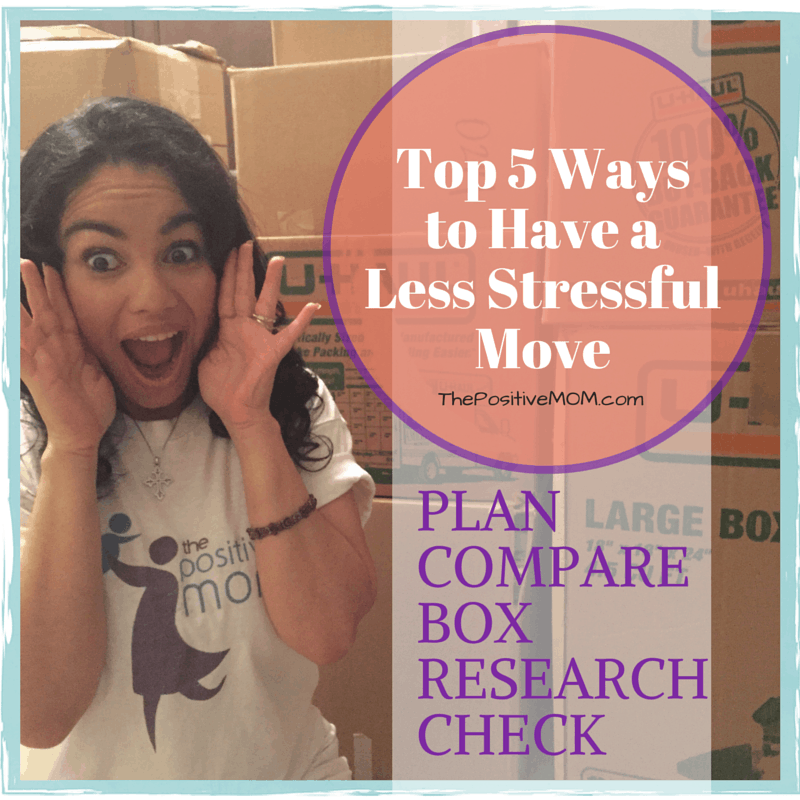 Top 5 Ways To Have A Less Stressful Move