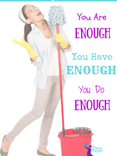 You are enough, you have enough, you do enough - give yourself a little credit!