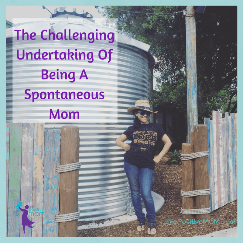 Dealing with the challenging undertaking of being a spontaneous mom
