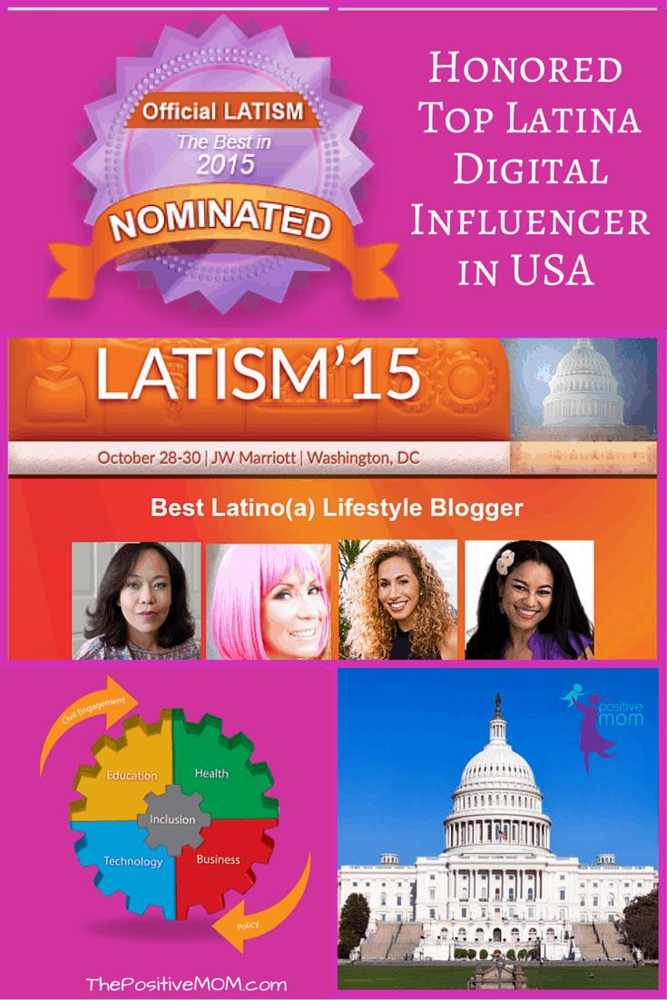 Honored to be selected as a Top Latina Digital Influencer In USA by Latism.org #Latism15