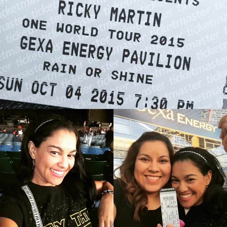 Ricky Martin concert on Mom's Night Out