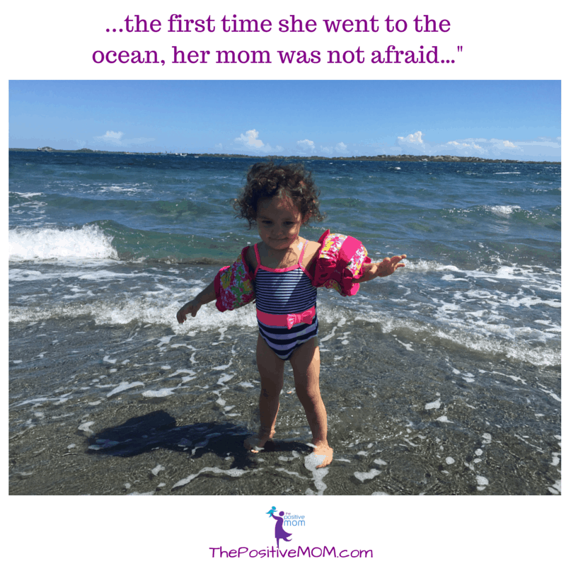 ...the first time she went to the ocean, her mom was not afraid…" #YoVoyPorDELTA #MyNextTripBackContest #ad #contest