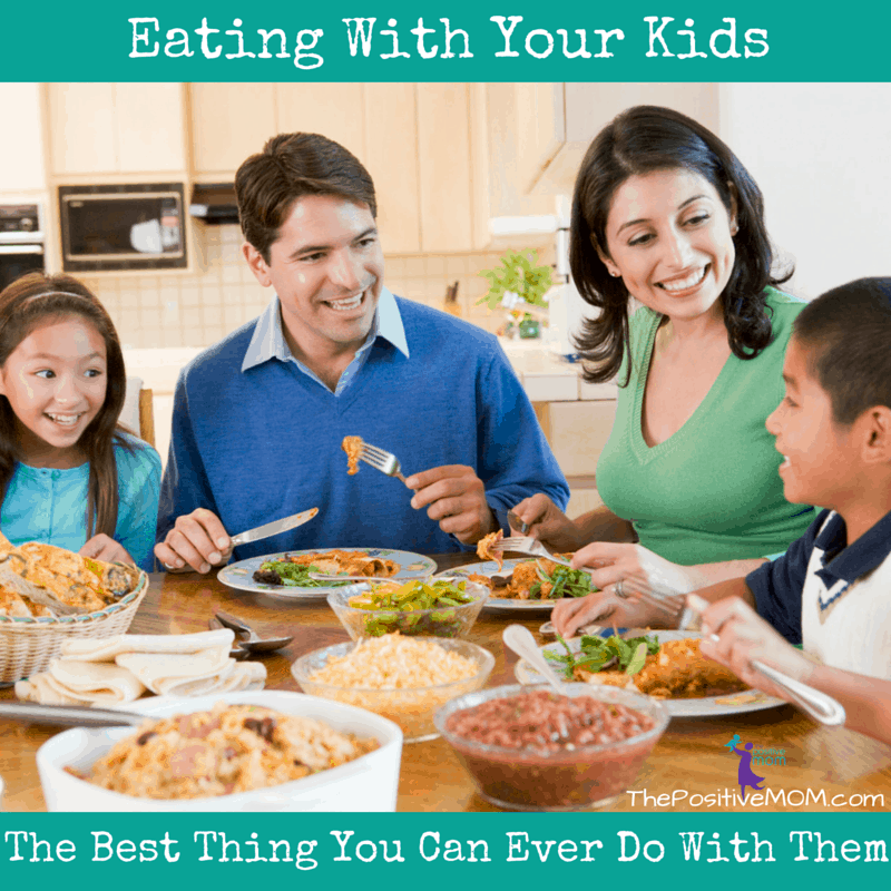 eating with your kids is the best thing you can ever do with them