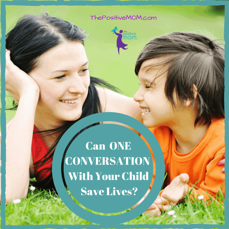 Can one conversation with your child save lives? Research says YES!