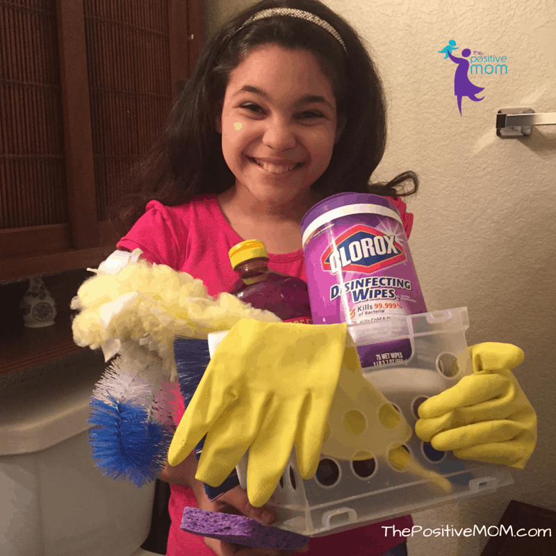 Cleaning as a family makes chores easy and fun