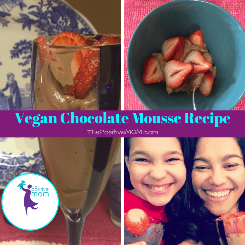 Easy Vegan Dessert Recipe ~ Chocolate Mousse