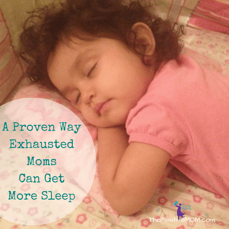 A proven way exhausted moms can get more sleep
