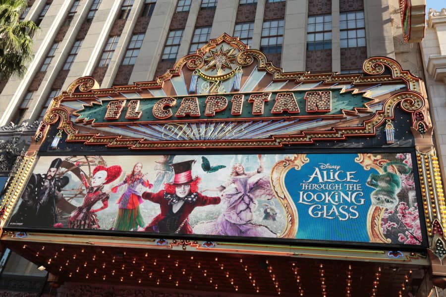 Alice Through The Looking Glass Premiere at the El Capitan Theater 