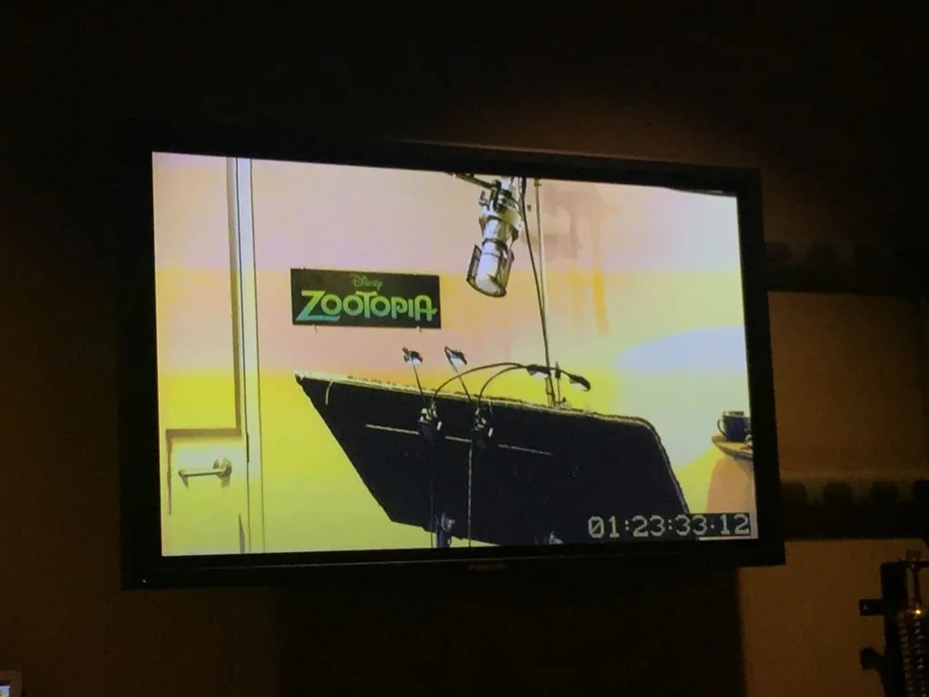 Disney Toon Studios - Sound Booth recording and voice acting experience