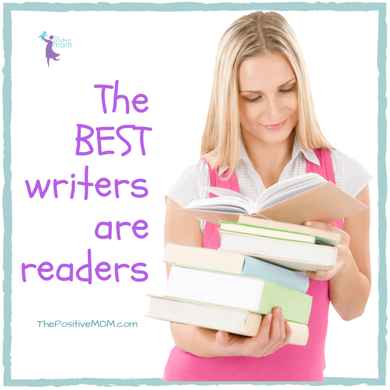 The best writers are readers - Elayna Fernandez ~ The Positive MOM