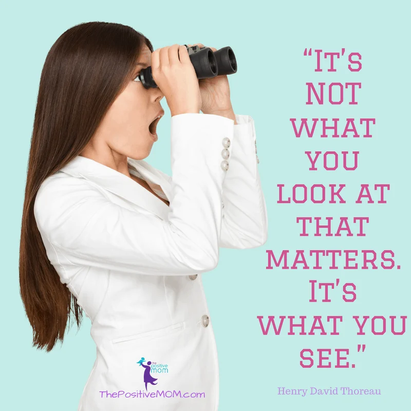 It's not what you look at that matters, it's what you see! Henry David Thoreau quote