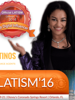 Recognized as a Latina Change Agent and Top Digital Influencer in USA - 2016