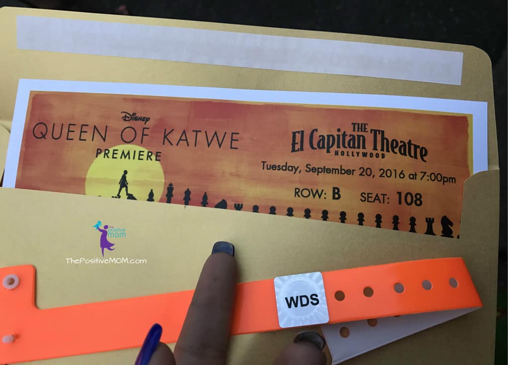 Queen Of Katwe Premiere at the iconic El Capitan Theater on Hollywood Boulevard