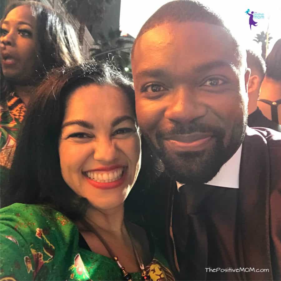 David Oyelowo and Elayna Fernandez - The Positive MOM - on the Queen Of Katwe Premiere in Los Angeles