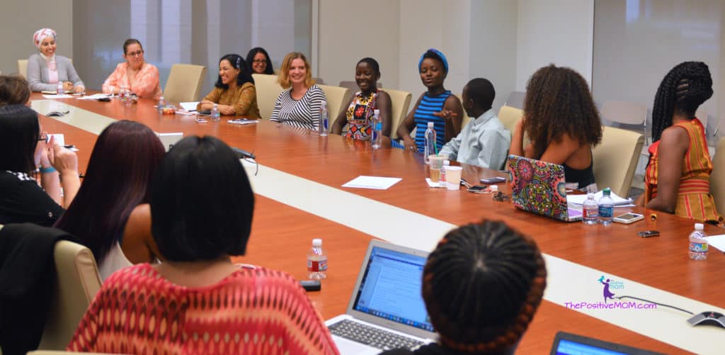 Top 25 Disney bloggers interviewing Lupita Nyong'o, Martin Kabanza, and Madina Nalwanga