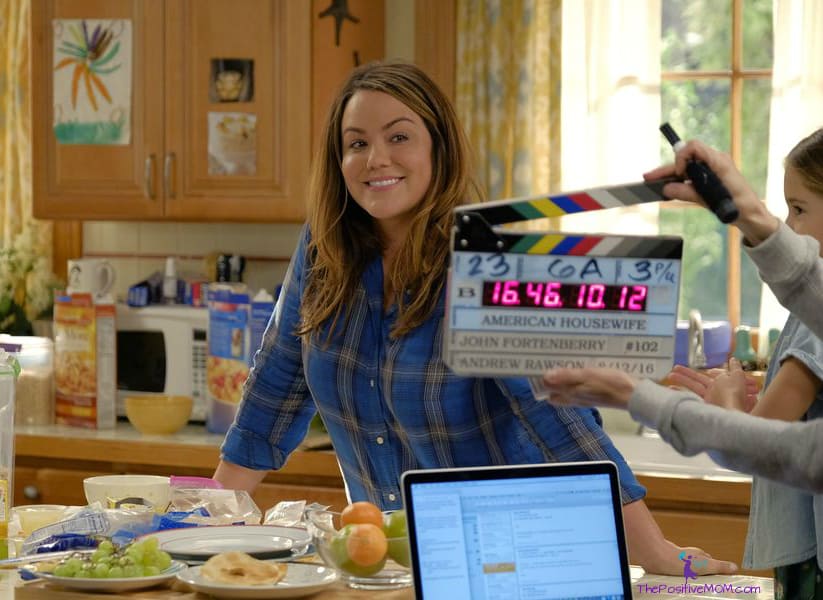 American Housewife - Katy Mixon and John Fortenberry behind the scenes