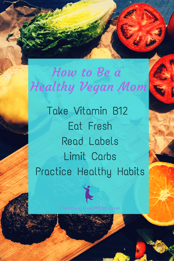 5 tips to be a healthy vegan mom
