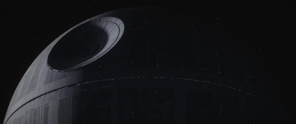 Rogue One: A Star Wars Story Death Star Photo credit: Lucasfilm/ILM ©2016 Lucasfilm Ltd. All Rights Reserved.