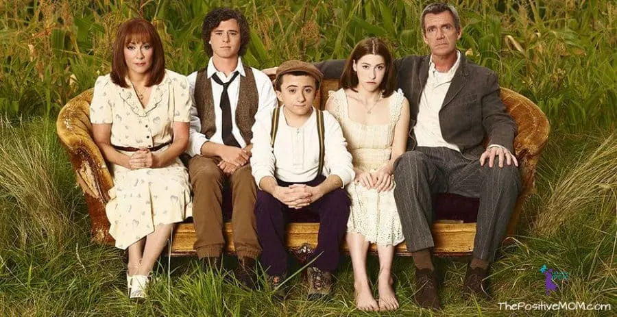 The Middle Season Premiere episode The Core Group - Tuesday nights on ABC - Patricia Heaton as Frankie, Neil Flynn as Mike, Charlie McDermott as Axl, Eden Sher as Sue and Atticus Shaffer as Brick.