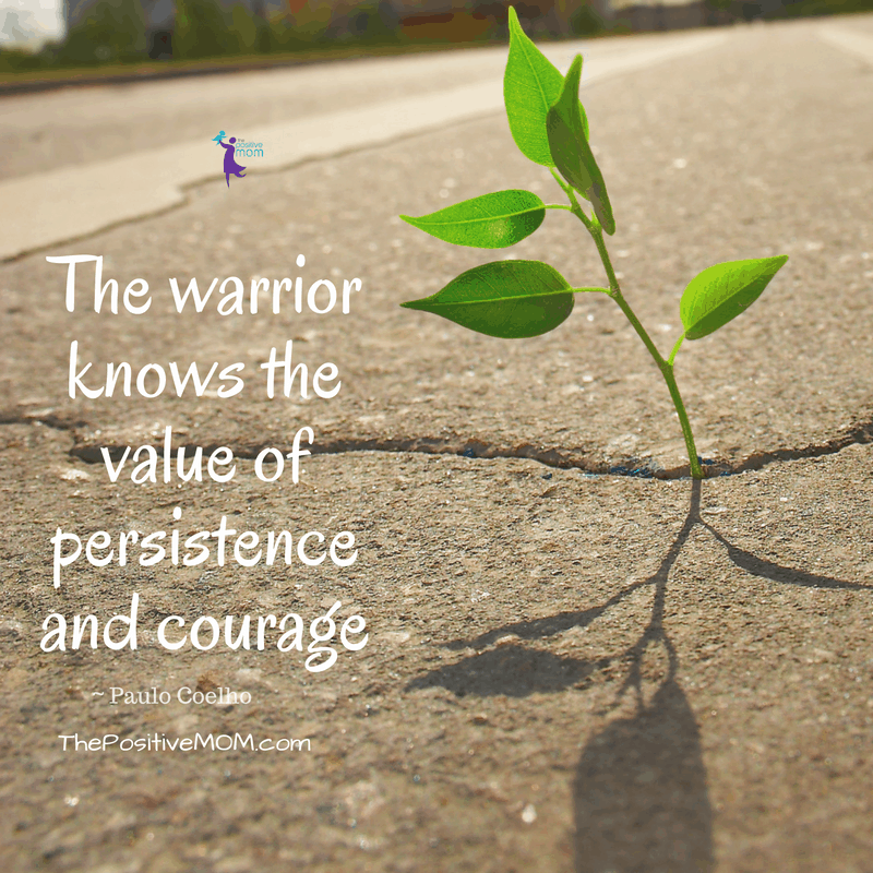 The warrior knows the value of persistence and courage. Paulo Coelho quotes
