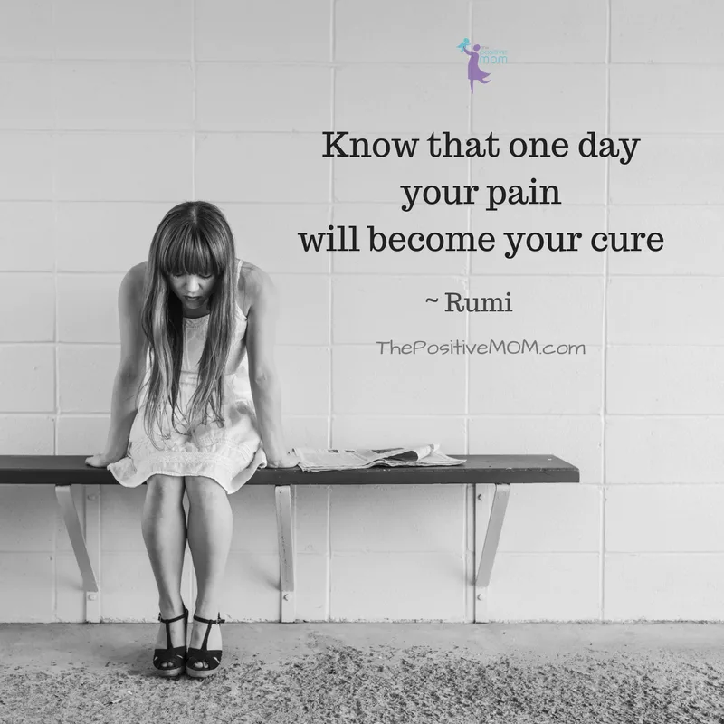 Know that one day your pain will become your cure. ~ Rumi quotes