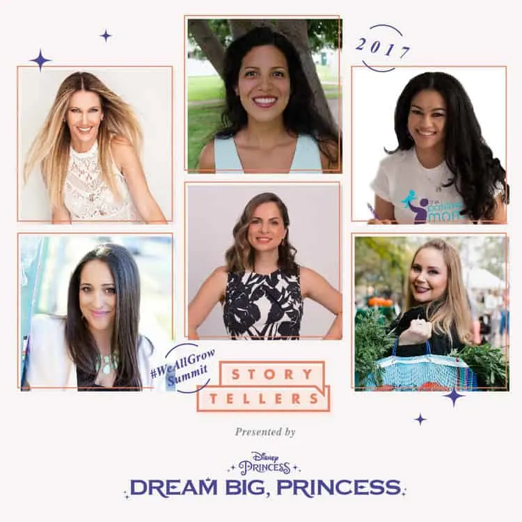 Disney Princess - Dream Big Princess storytellers at WeAllGrow Summit 2017 