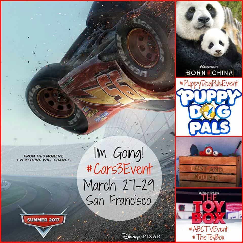 Invited by Disney Pixar to San Francisco Cars 3 #Cars3Event