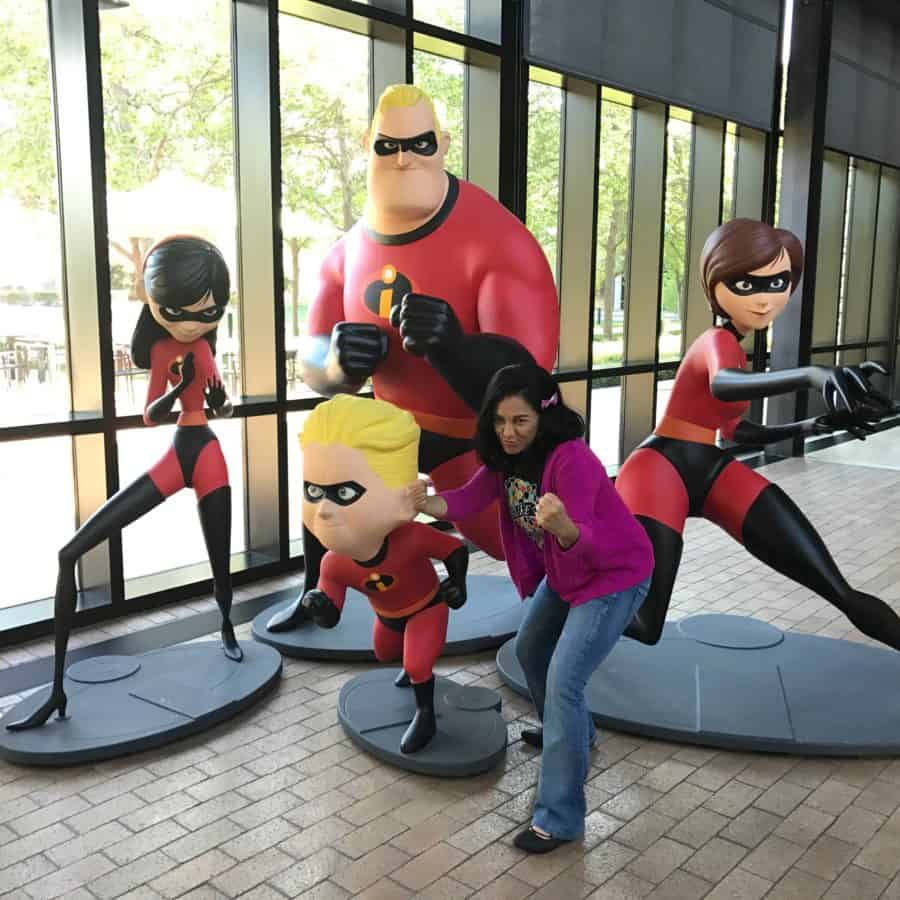 The replica of the costume of Mr. Indestructible in The incredibles 2