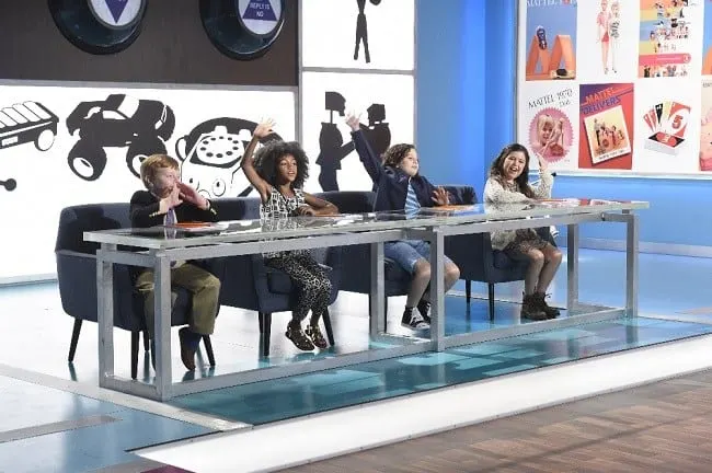 Judges on The Toy Box on ABC