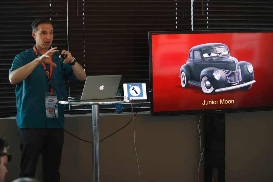 The "Cars 3" Long Lead Press Days, held at Sonoma Raceway, including presentations by Ray Evernham, Former Crew Chief for Hendrick Motorsports, held on March 28, 2017 in Sonoma, Calif. (Photo by Deborah Coleman / Pixar)