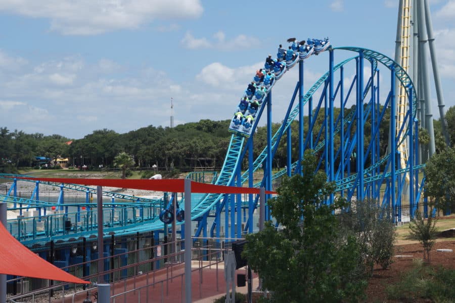 New Attraction - SeaWorld Texas - Wave Breaker: The Rescue Coaster