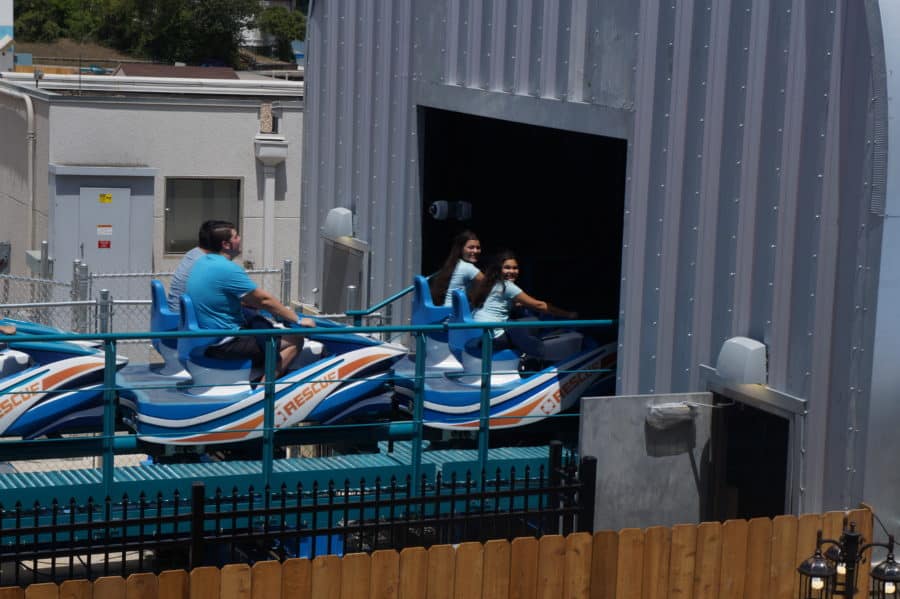 Wave Breaker SeaWorld Texas Coaster