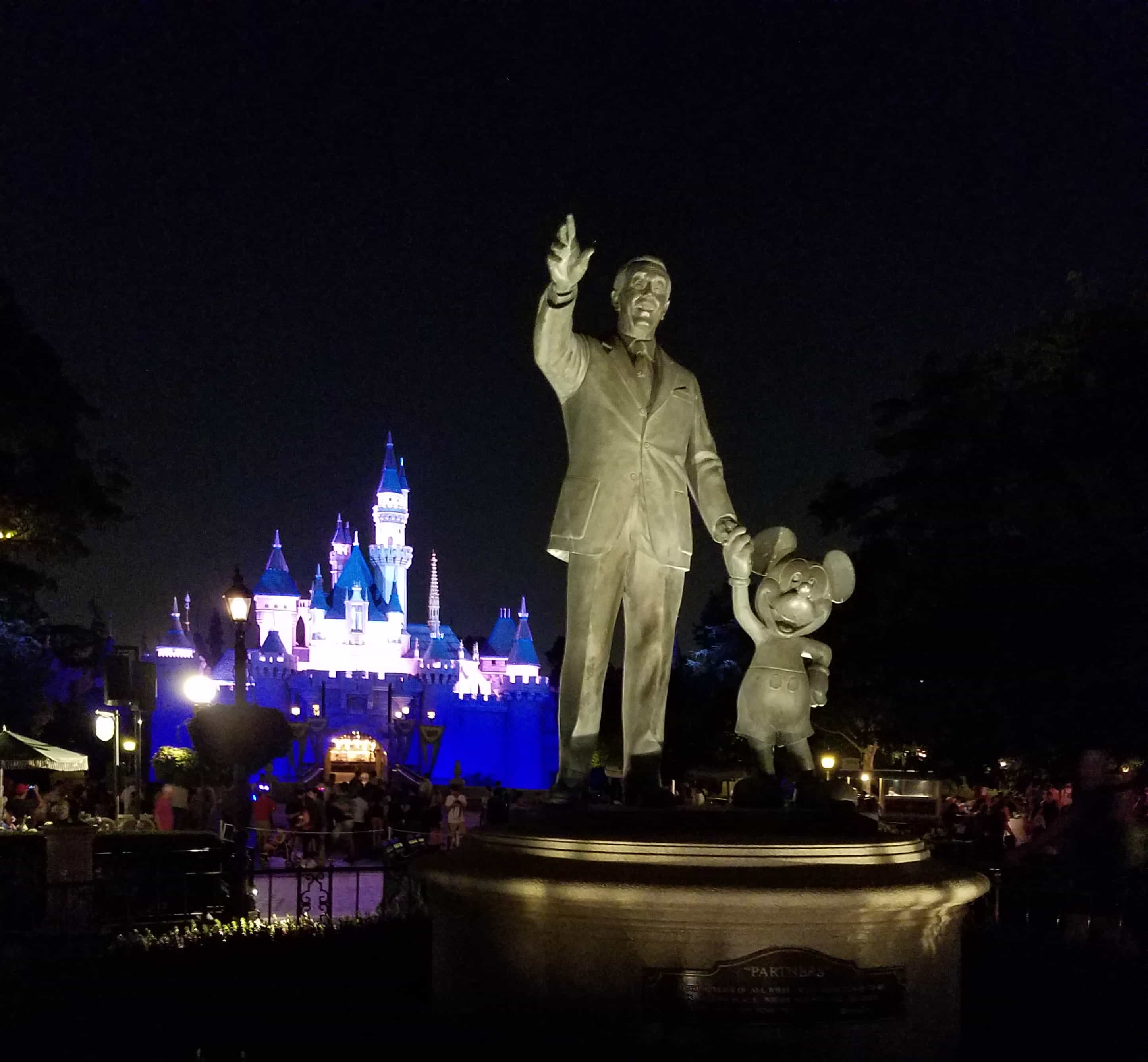 While at D23 Expo - Disneyland and Disney California Adventure - Walt Disney and Mickey Mouse